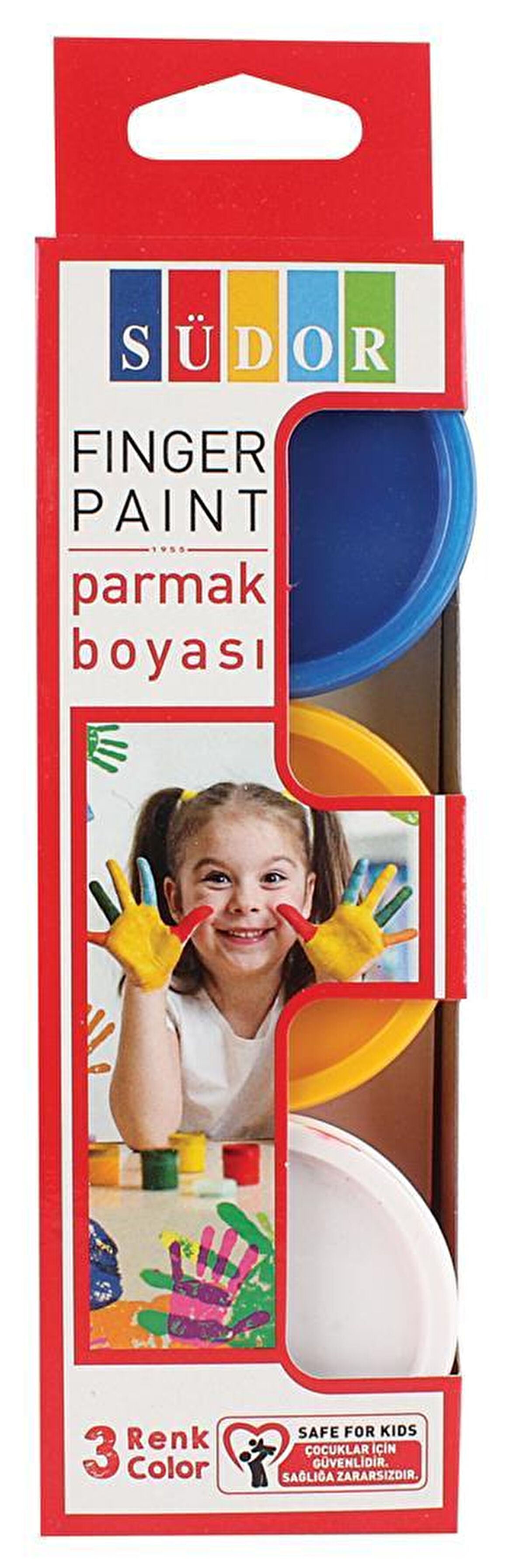 Südor Parmak Boyası Su Bazlı 30 ML 3 Renk SD821