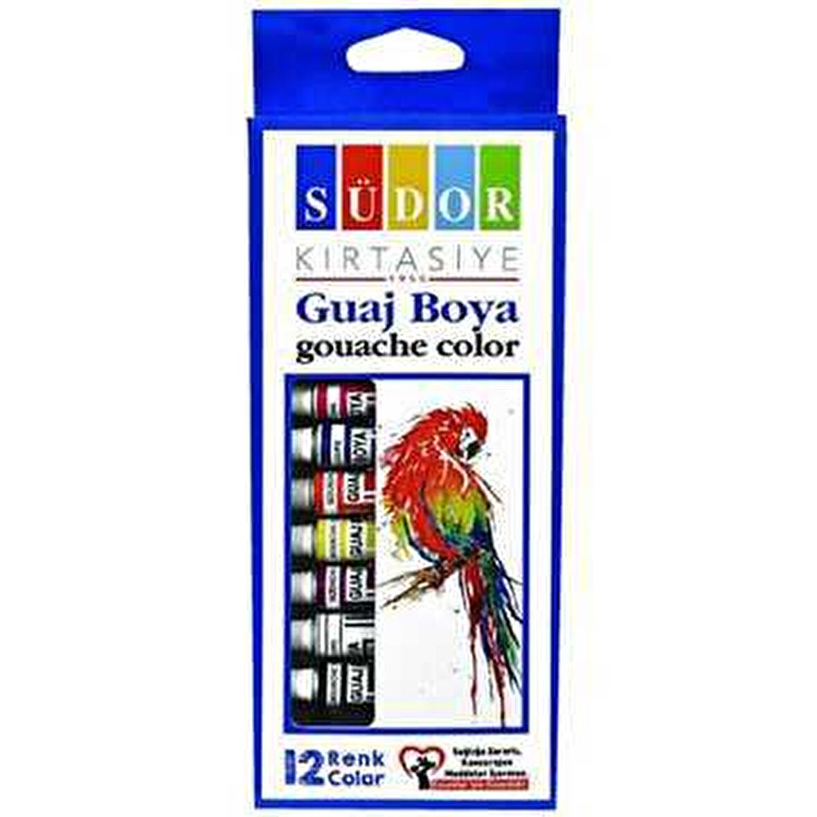 Südor Guaj Boya Set 12X8.5 Ml Sd575