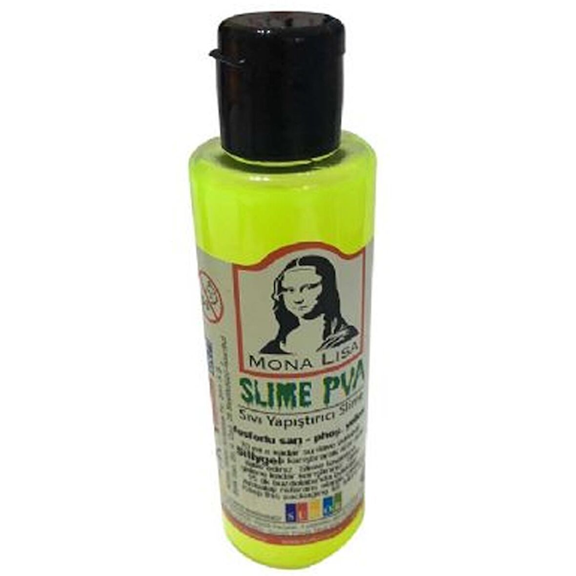 Monalisa Sıvı Yapıştırıcı Slime 70 ML Fosforlu Sarı SL01-11