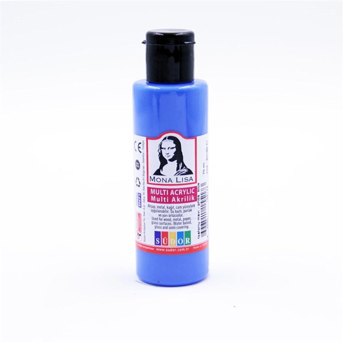 Mona Lisa Multi Akrilik Boya 70Ml Fosforlu Mavi