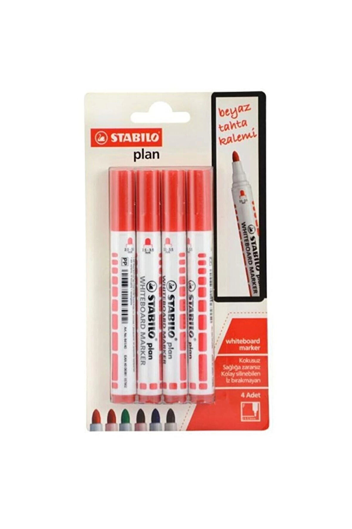 Südor Kullanat Tahta Kalemi Yuvarlak Uç Kırmızı Mb08-3