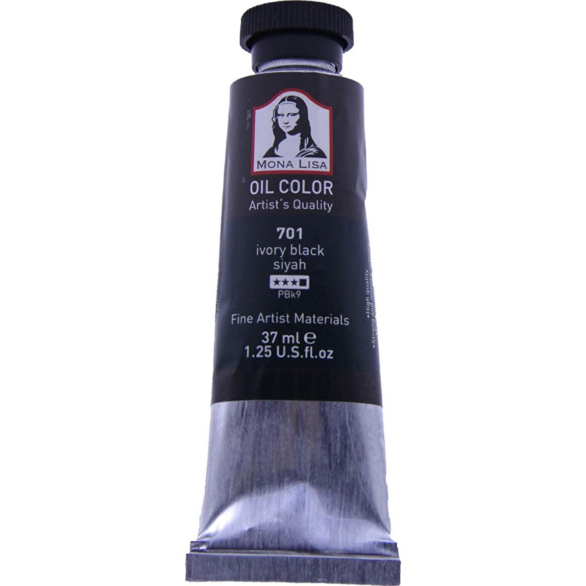 Mona Lisa 701 Yağlı Boya 37 ml Siyah