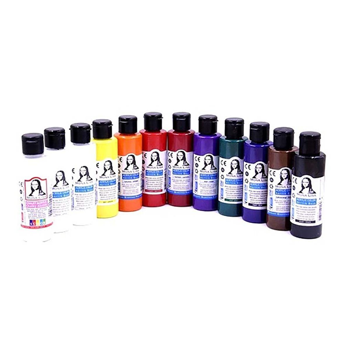 Südor Monalisa Akrilik 12 x 70 ml Set Extra Beyaz