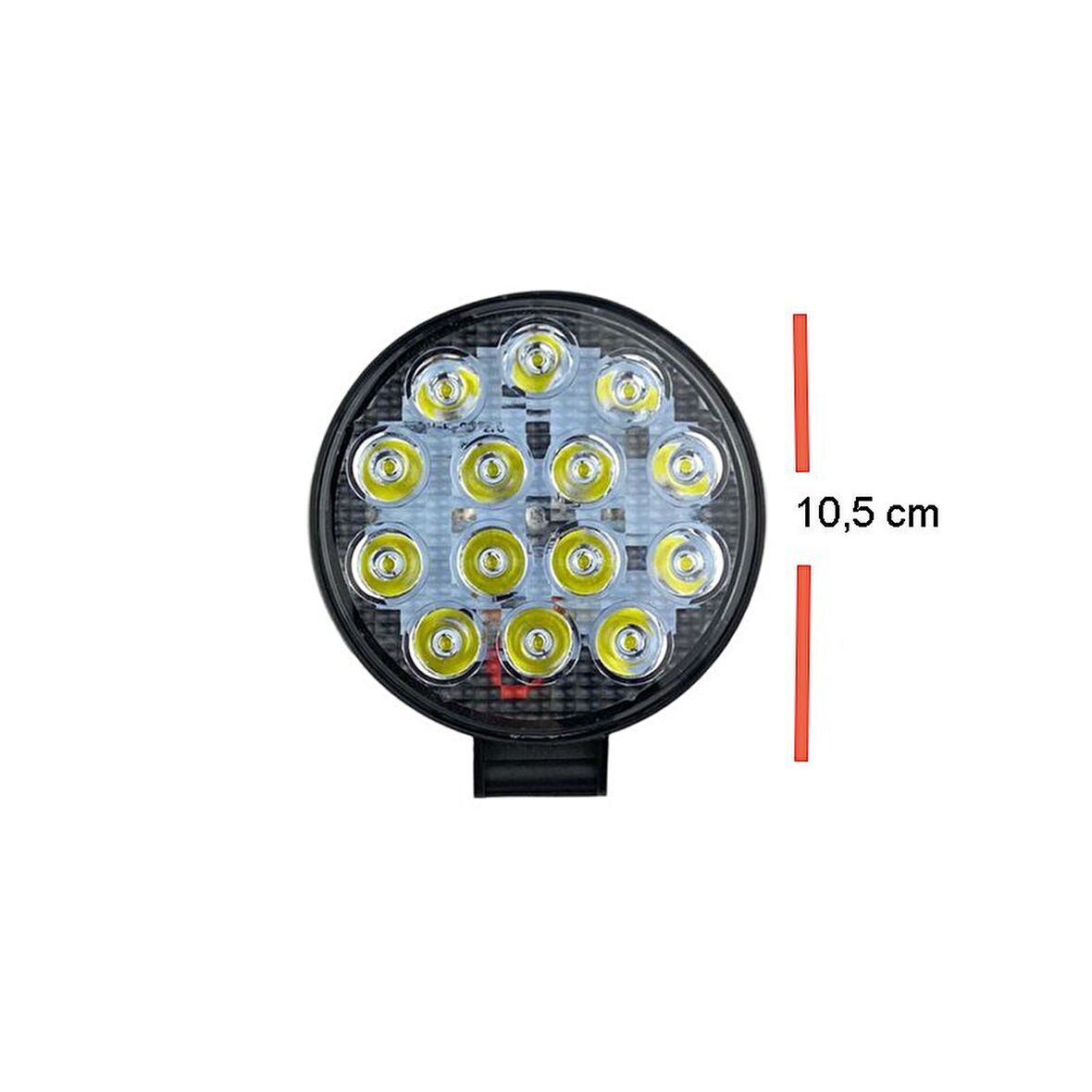 Space Yuvarlak 14 Led Beyaz Sis Lambası / LASS316