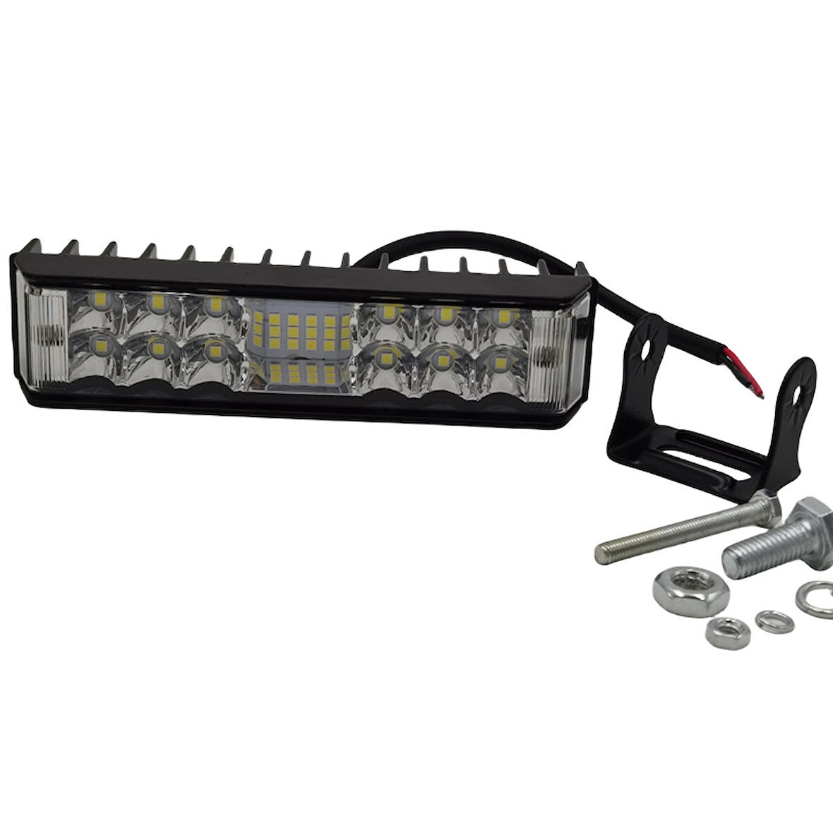 Offroad sis lambası 34 led 20w turuncu-beyaz çakarlı 12-30v ADET / LASS296-1