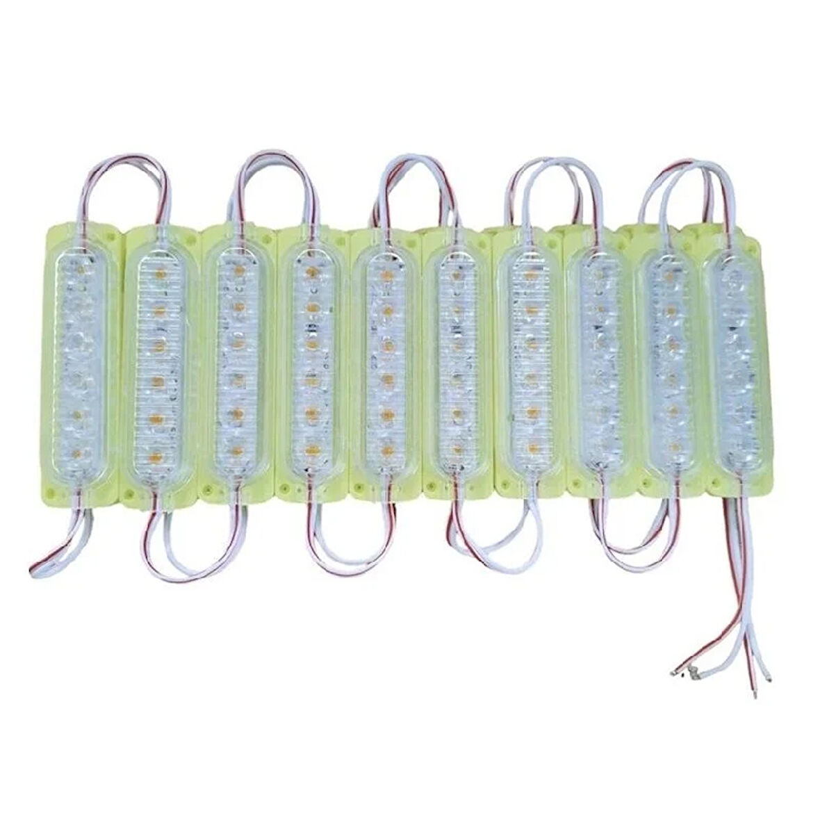 Space  Parmak led sarı 6 led x 20li paket 12v / LAAM649-3