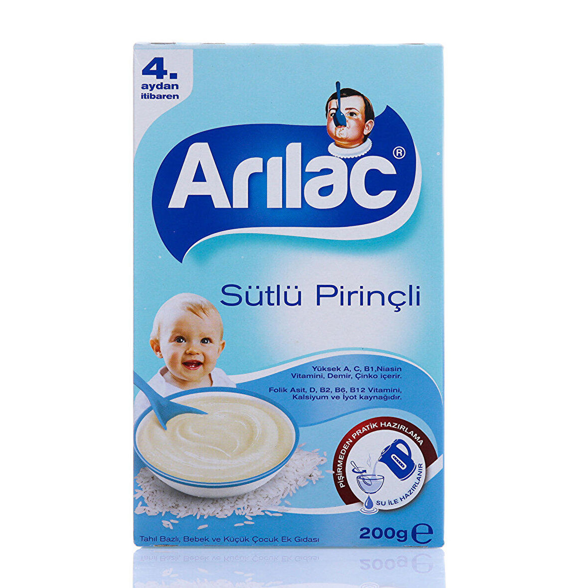 Arılac Sütlü Pirinçli Kaşık Maması 200 G