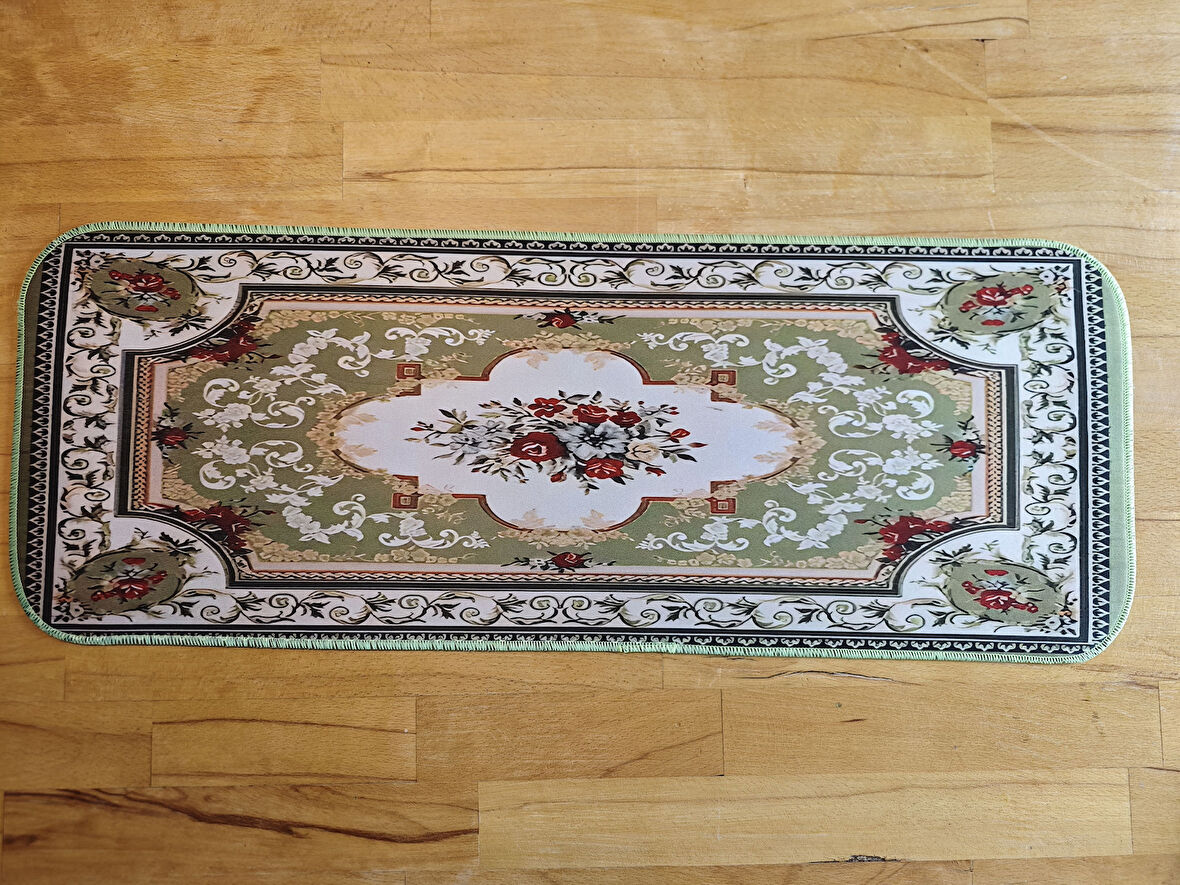 SGE TEKNOLOJİ 70X30 CM FOSFORLU DİKİŞLİ YEŞİL HALI KAYDIRMAZ TABAN SPEED YÜZEY OYUNCU MOUSE PAD GAMİNG