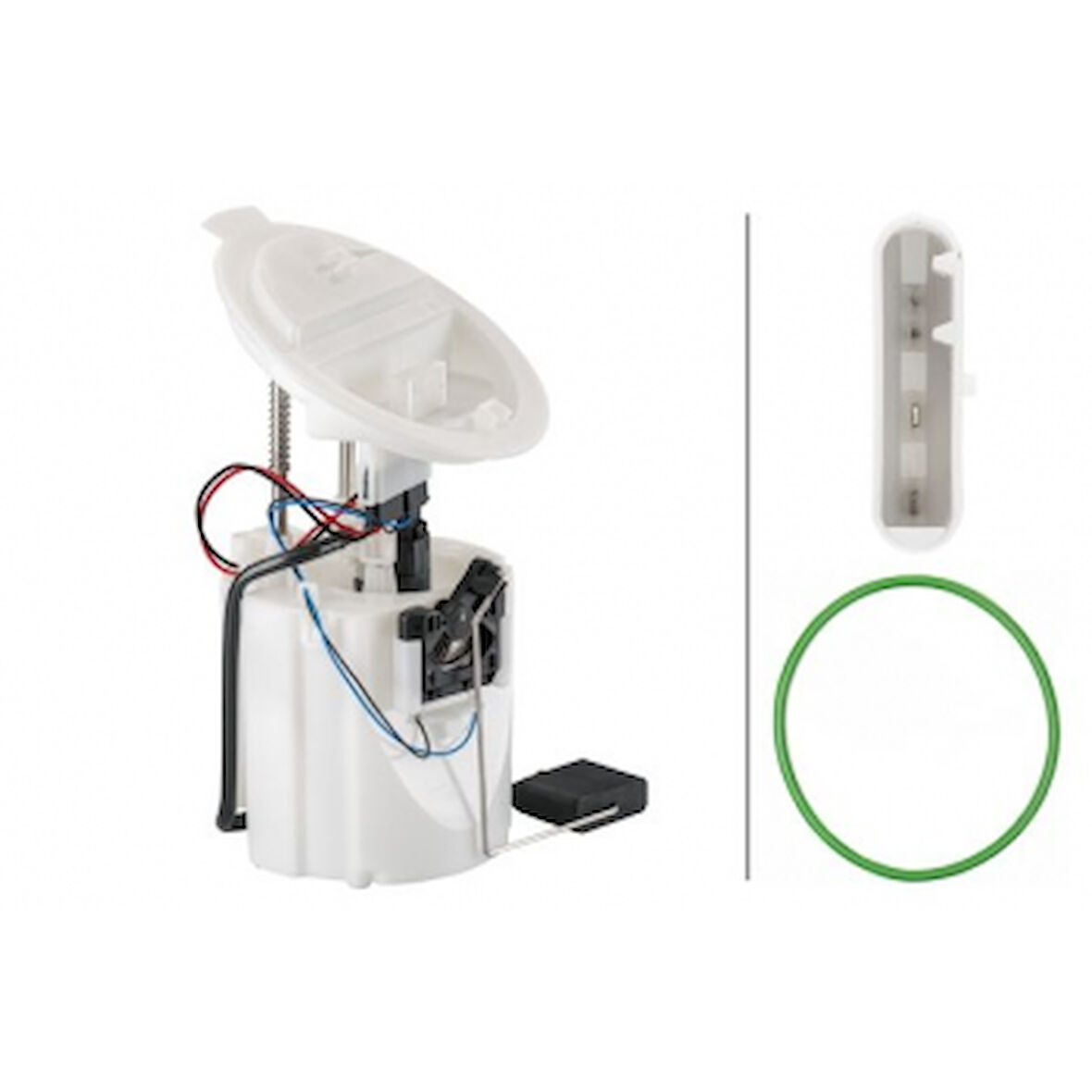 Mercedes Yakıt Besleme Unıtesi Sag X204 09>15 W204 07>14 S204 07>14 W212 09>15 S212 09>16 A207 10>16 C207 09> - Hella 8tf358146-041