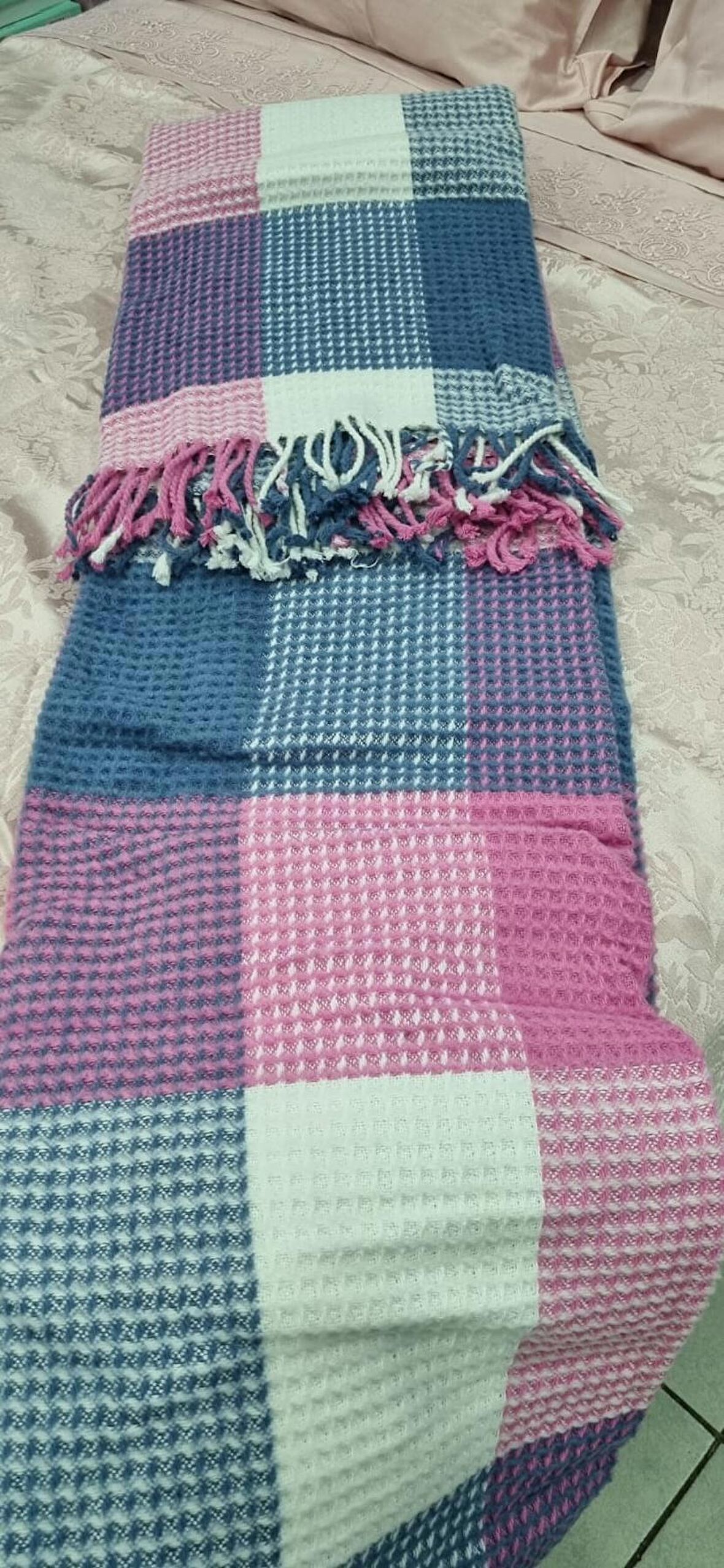 Sesli Home Tek Kişilik Polar Battaniye Gül Kurusu 160 x 220 cm