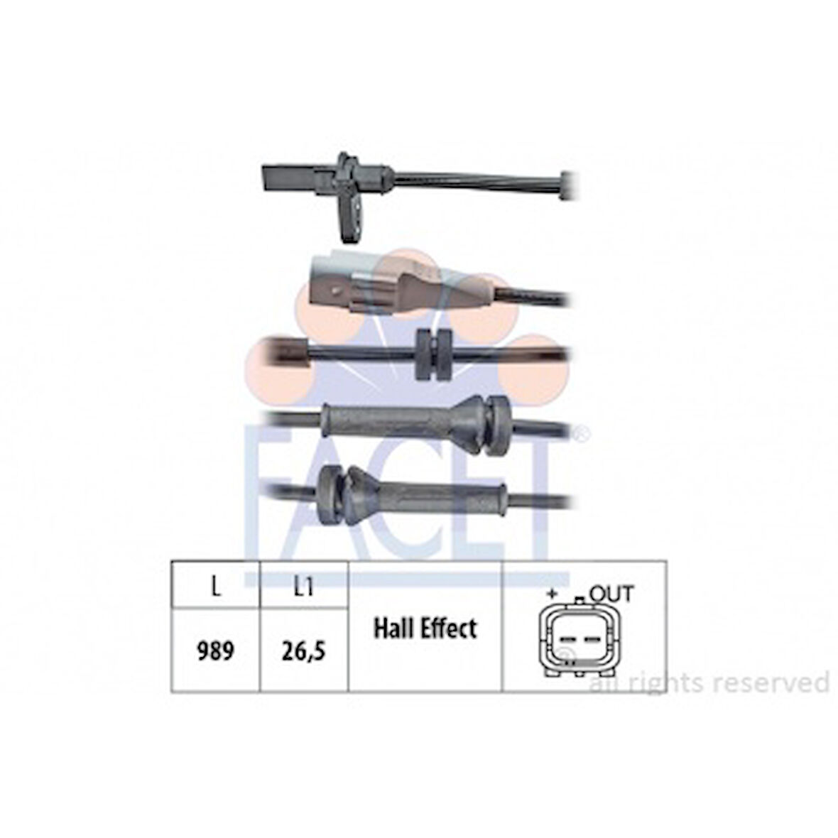 Psa Abs Kablosu Sensoru Arka Berlingo 08 > C4 Picasso 07 > 13 5008 09 > Partner 08 > - Facet 21.0096