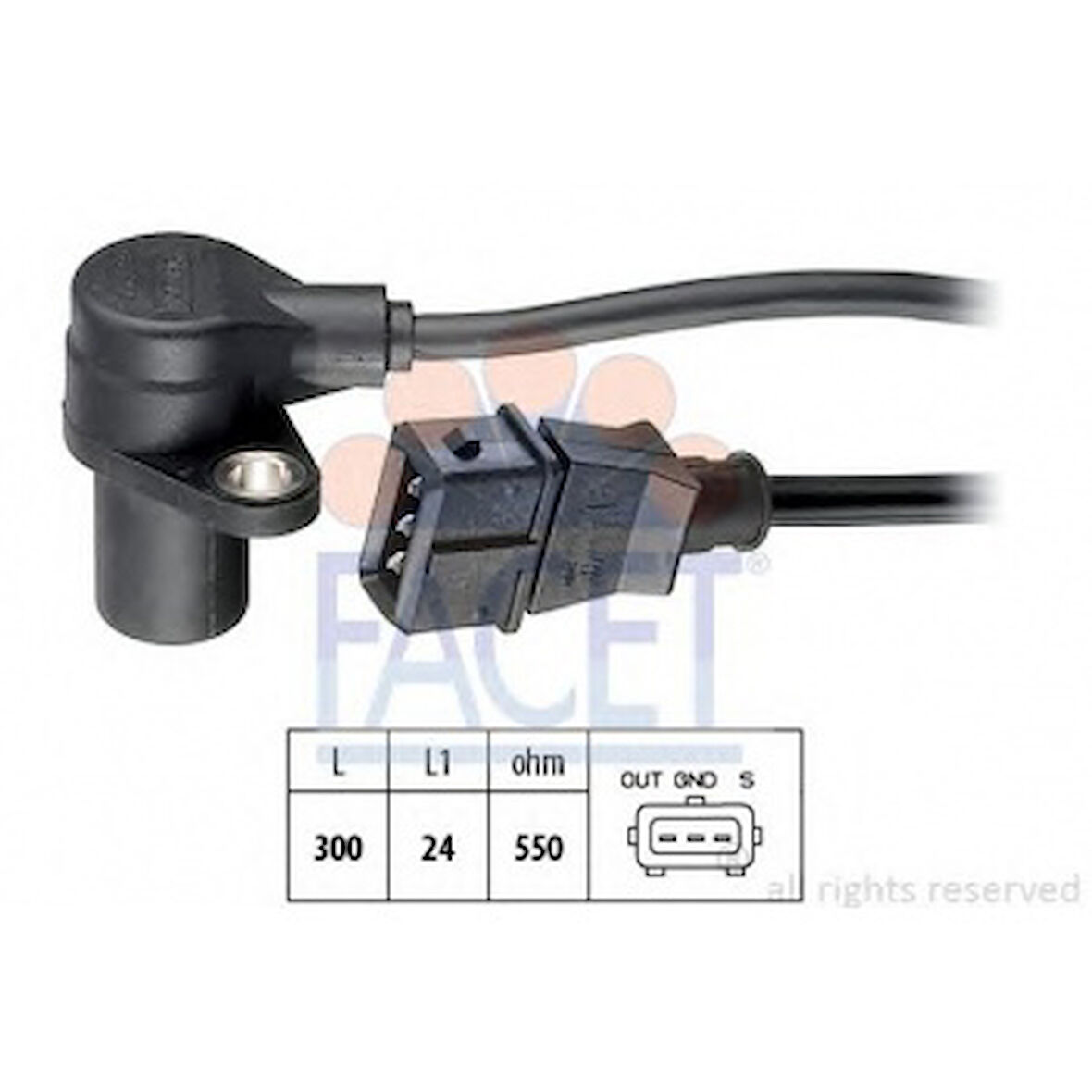 Chevrolet Krank MILI Sensörü  Daewoo Lanos - Nubıra 1,6 16v - Facet 9.0272