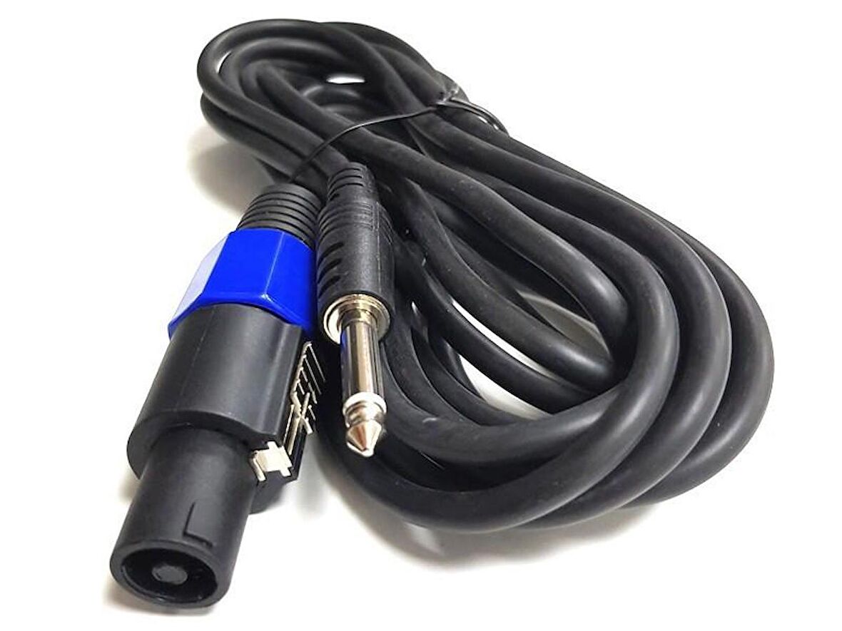 electroon 6,3mm Mono Spekon Jaklı Kablo 5metre