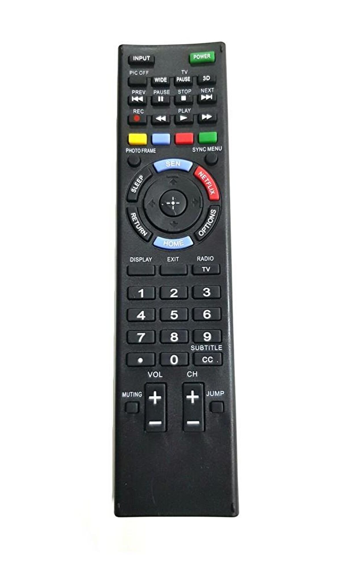 SONY NETFLIX Tuşlu LED TV Kumanda 9881