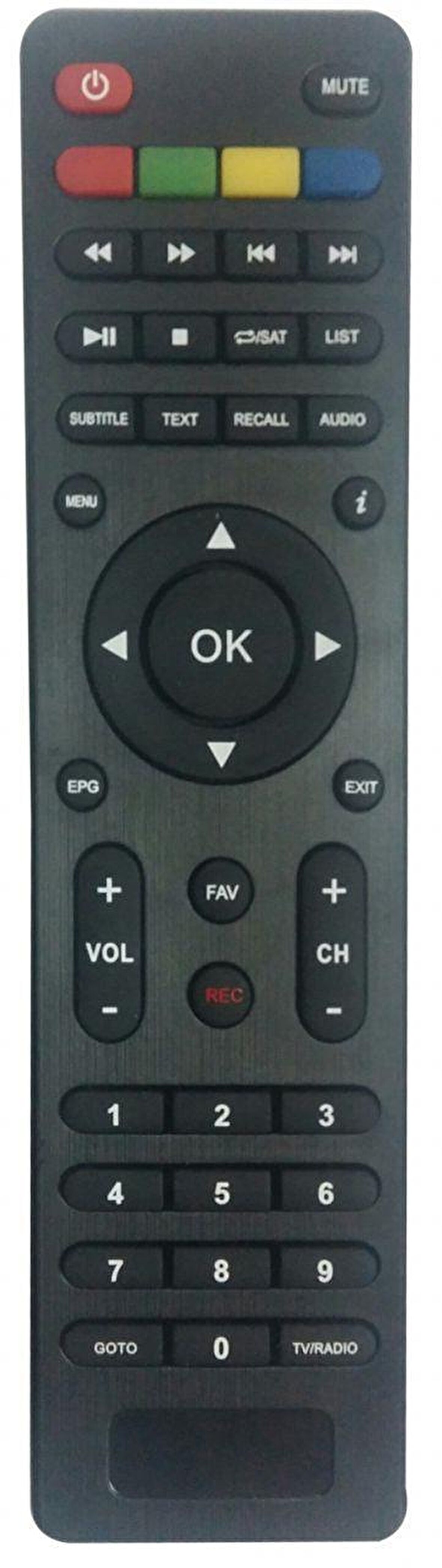 MicroStar MSR S30 HD Uydu Kumanda