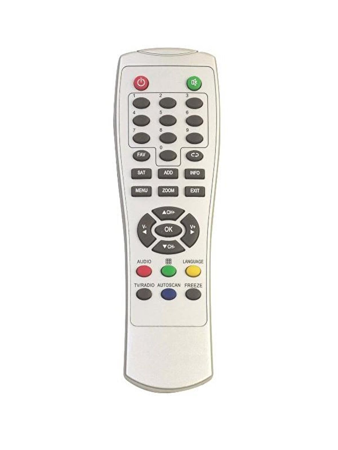 Botech 6650 Uydu Kumandası - Kargo Ücretsiz
