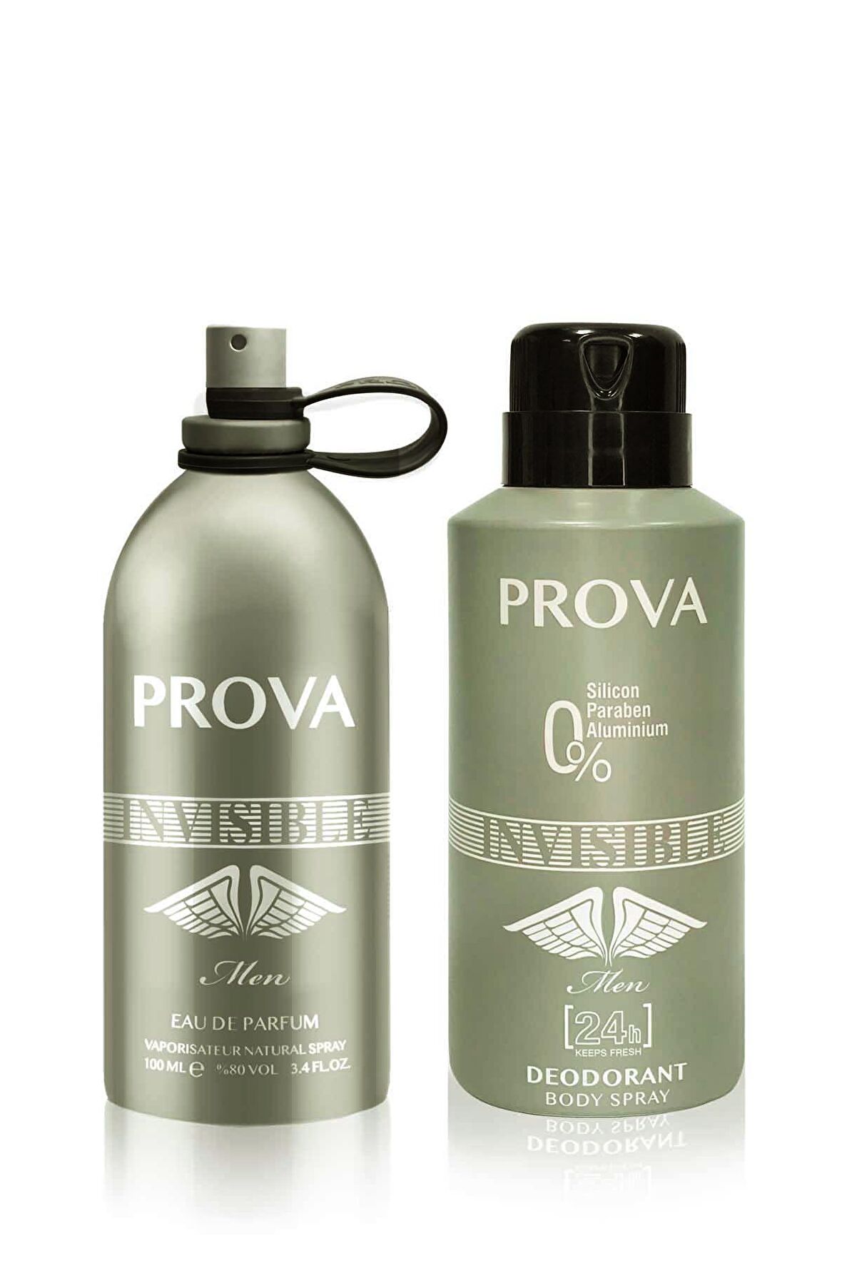 Prova Invisible EDP Erkek Parfüm 120 ml ve Deodorant 150 ml