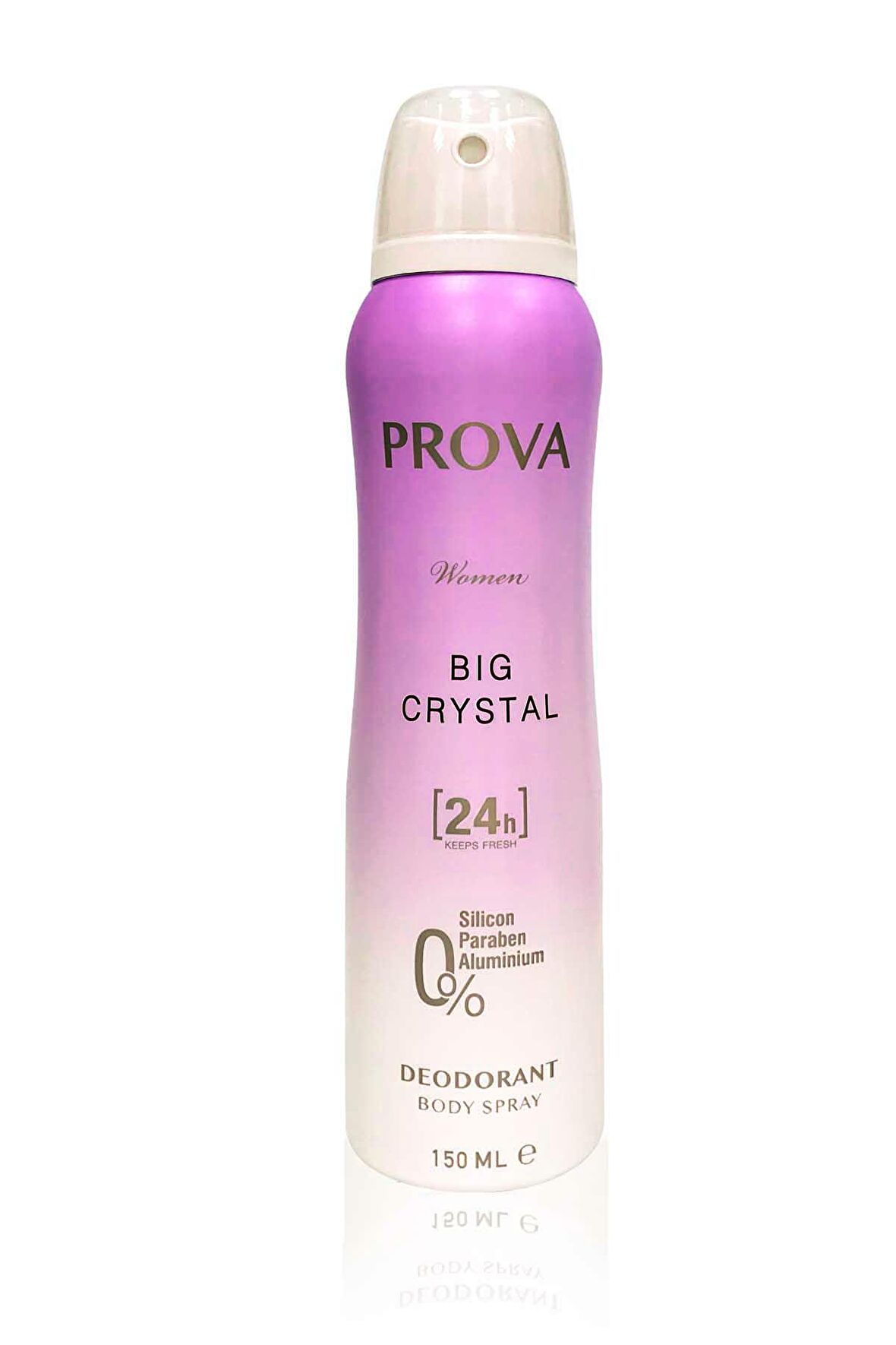 Prova Crystal Antiperspirant Ter Önleyici Leke Yapmayan Kadın Sprey Deodorant 150 ml