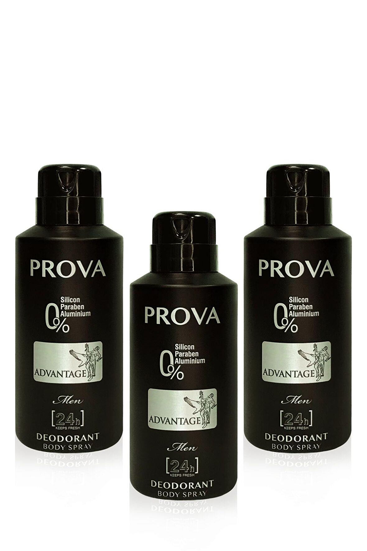 Prova Advantage Pudrasız Erkek Sprey Deodorant 150 ml x 3