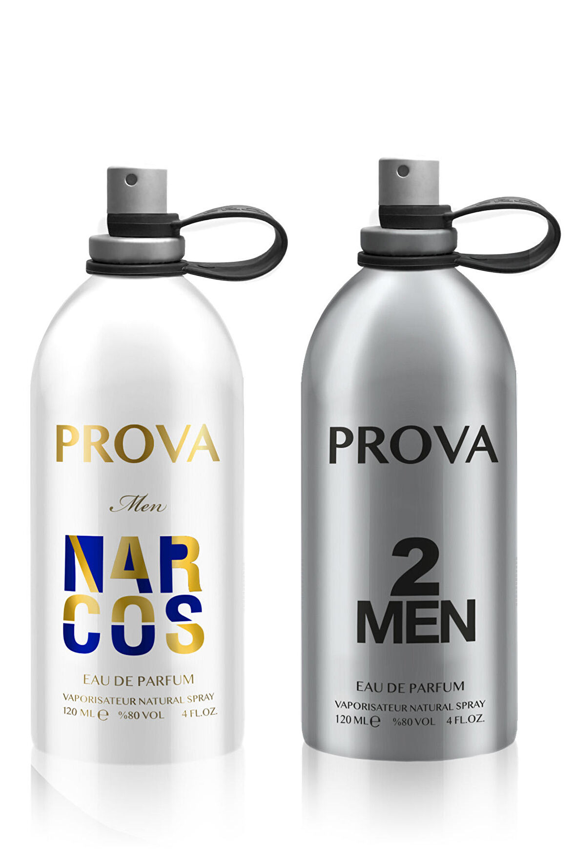 Prova Narcos ve 2 Men EDP Erkek Parfüm Seti  x2  120 ml 