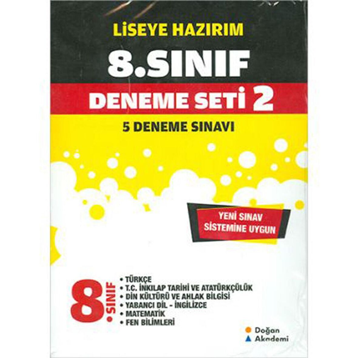 Doğan Akademi Liseye Hazırım 8. Sınıf Deneme Seti-2