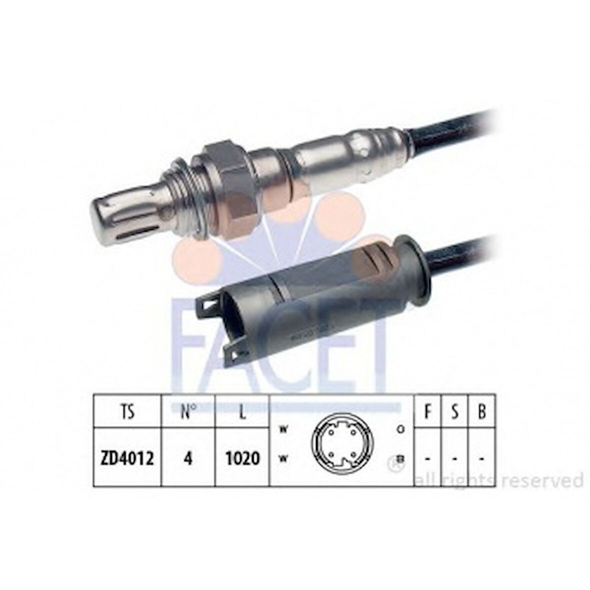 Bmw Oksıjen Sensoru Bmw M54 E60 E61 E65 E66 E67 E83 E85 - Facet 10.7255