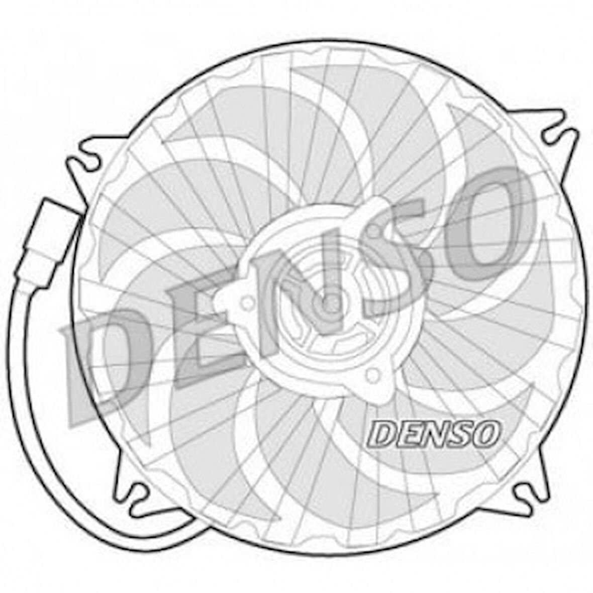 Psa Fan Motoru Partner II Berlingo II 1,6hdi / 2,0hdi Xsara II 1,4hdi / 1,6 16v Otomatık Klimasız 350w - Denso Der21017