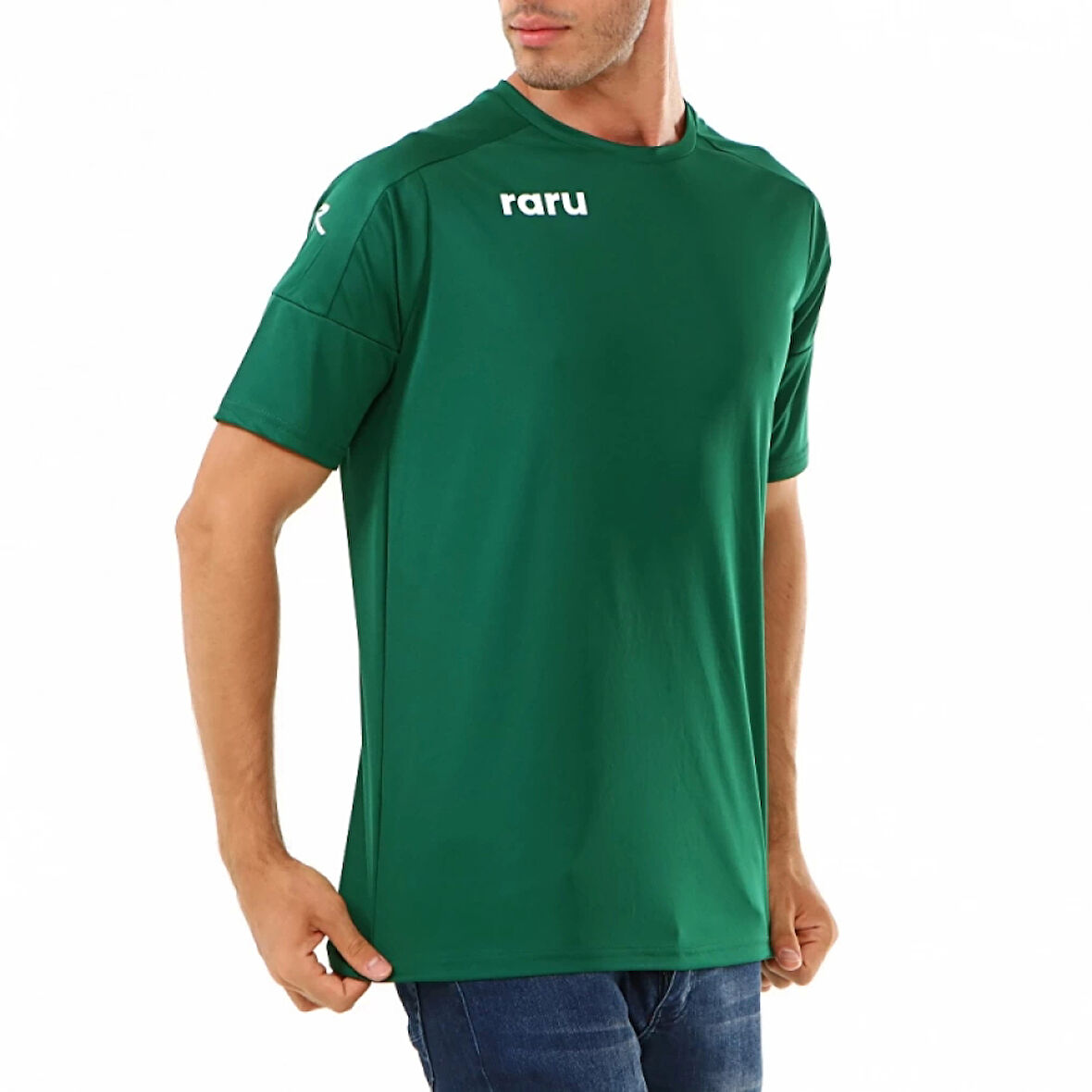 Raru Erkek Basic T-Shirt GRILLUS YEŞİL