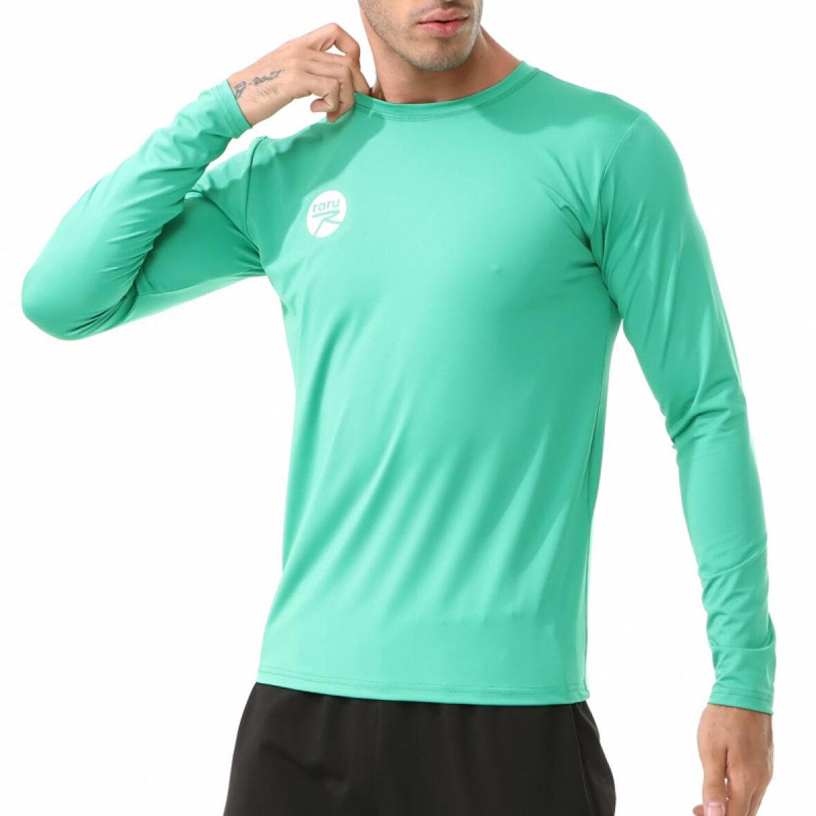 Raru Erkek Uzun Kollu T-Shirt VIVUS YEŞİL