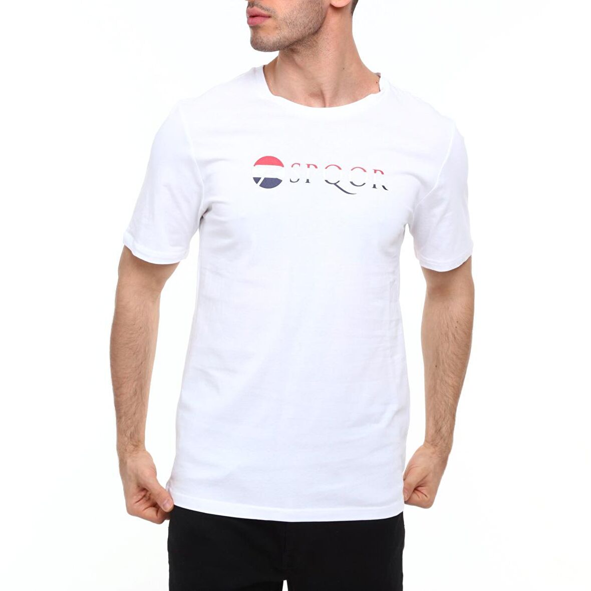 Raru Erkek T-Shirt ARVE BEYAZ