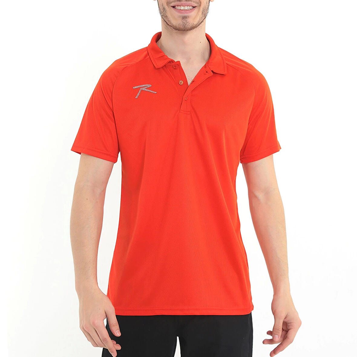 Raru Erkek Polo T-Shirt NOX KIRMIZI