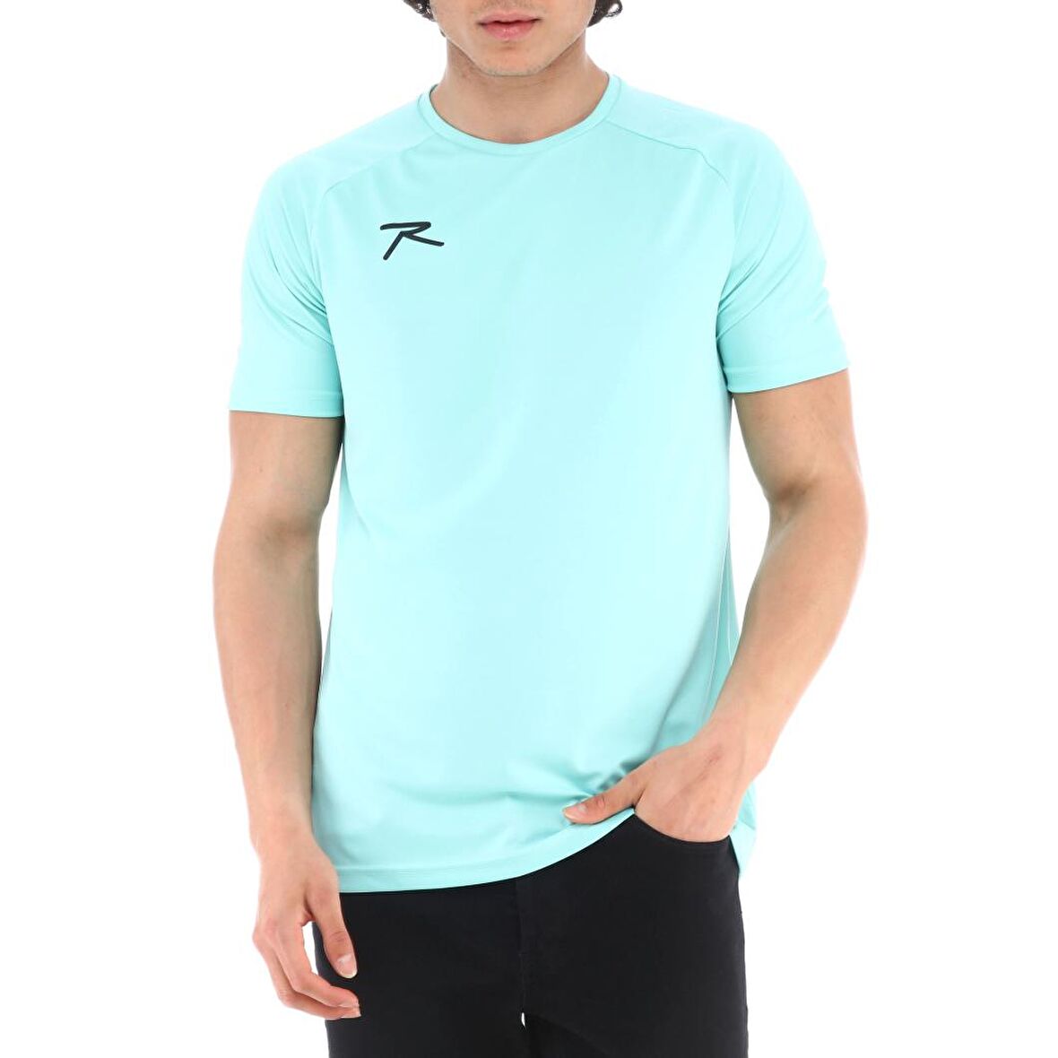 Raru Teamswear Erkek Basic T-Shirt SIRCA YEŞİL