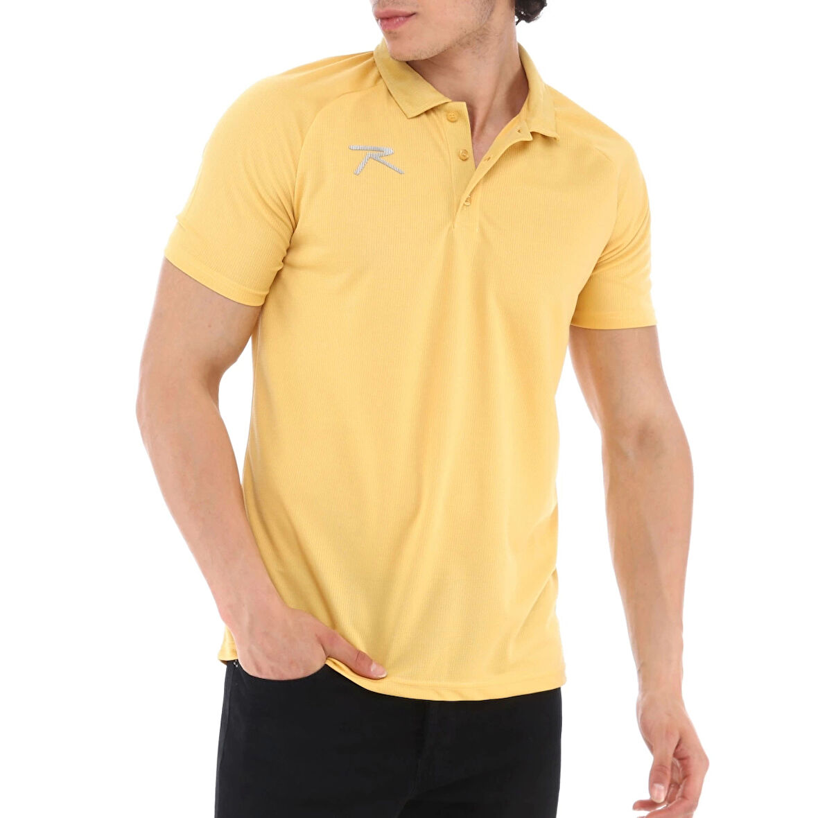 Raru Erkek Polo T-Shirt NOX SARI