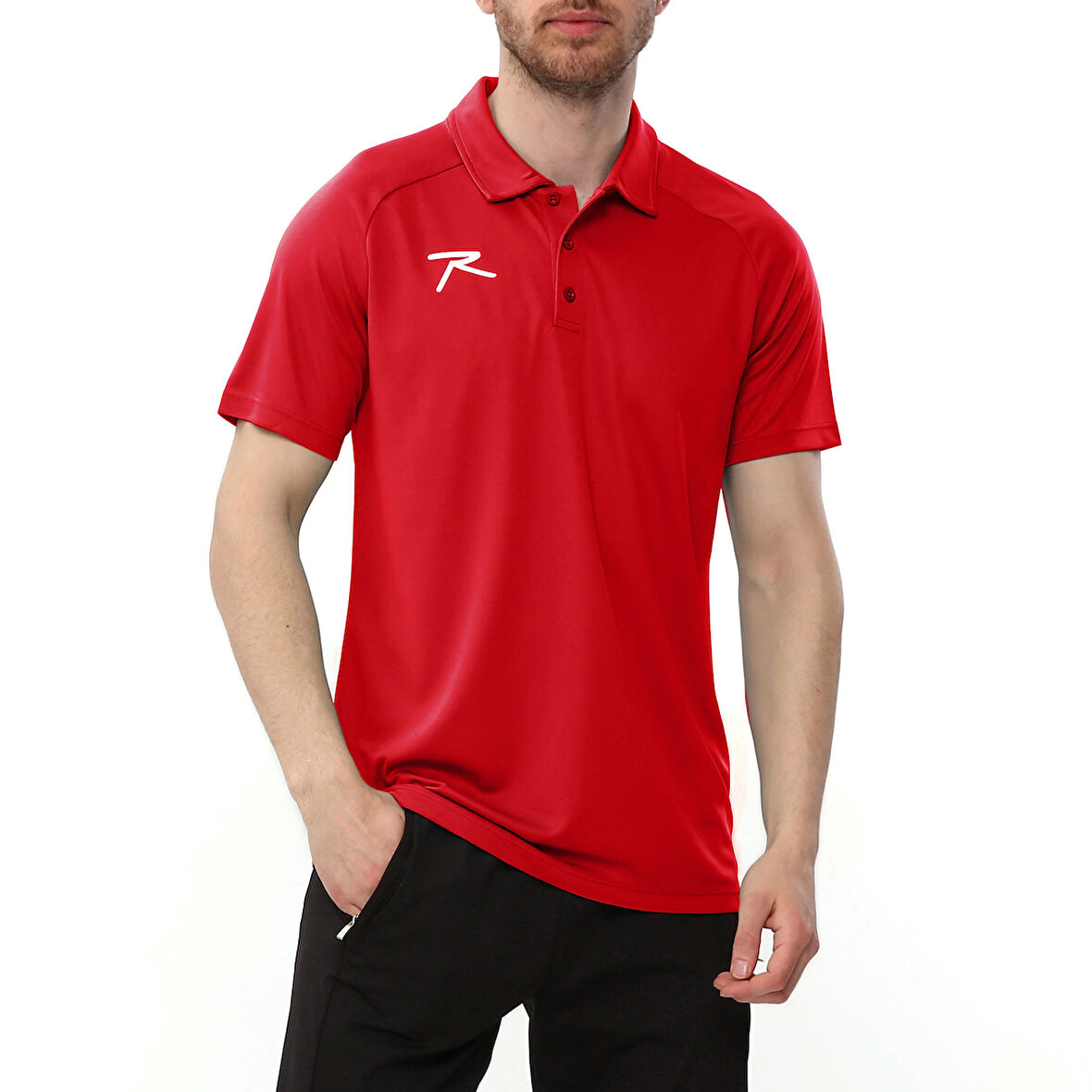Raru Unisex Polo T-Shirt CERES KIRMIZI