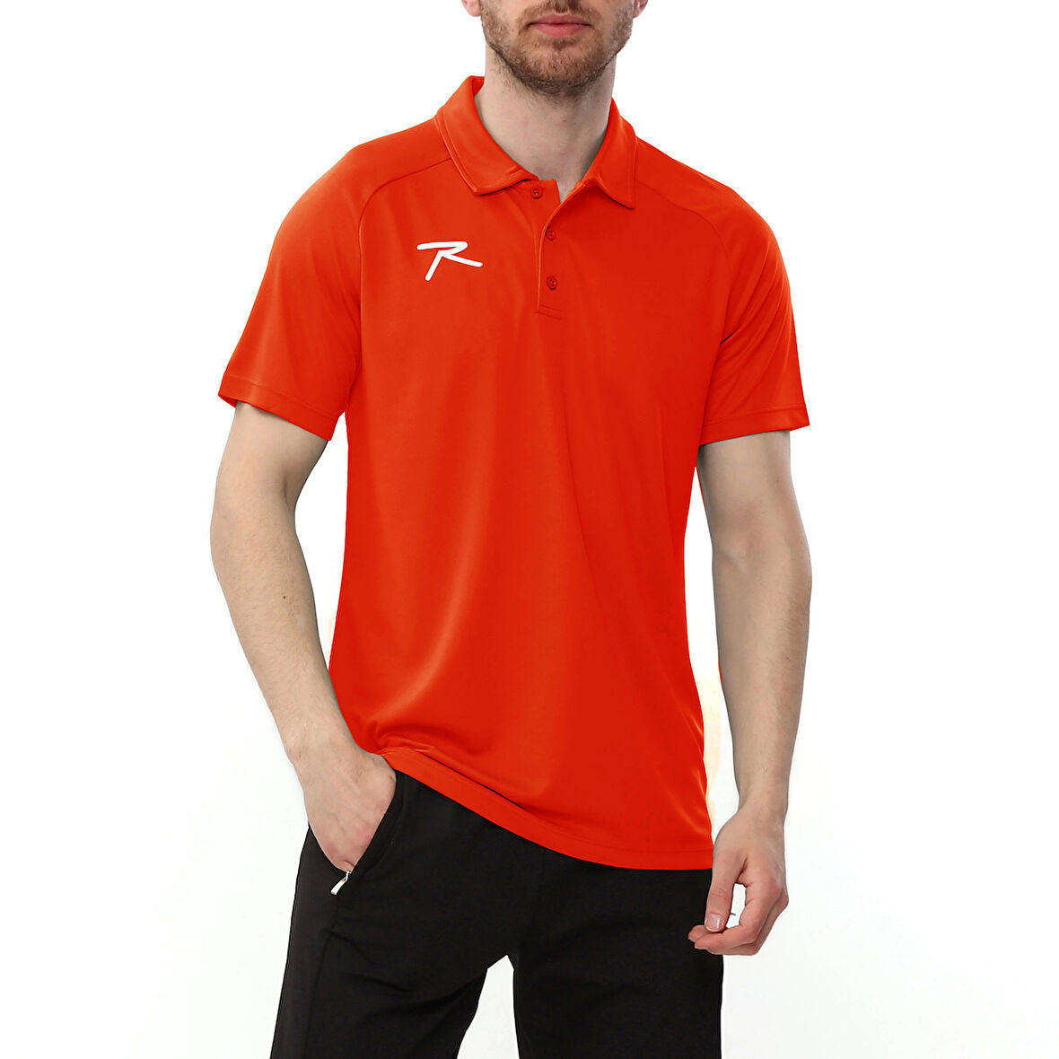 Raru Unisex Polo T-Shirt CERES ORANJ