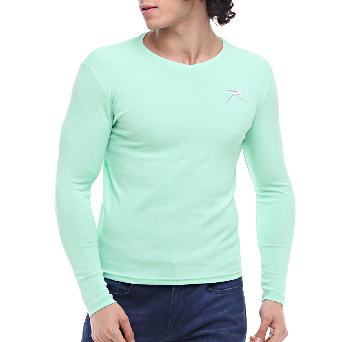 Raru Baselayer Pamuk T-Shirt VESPER MİNT