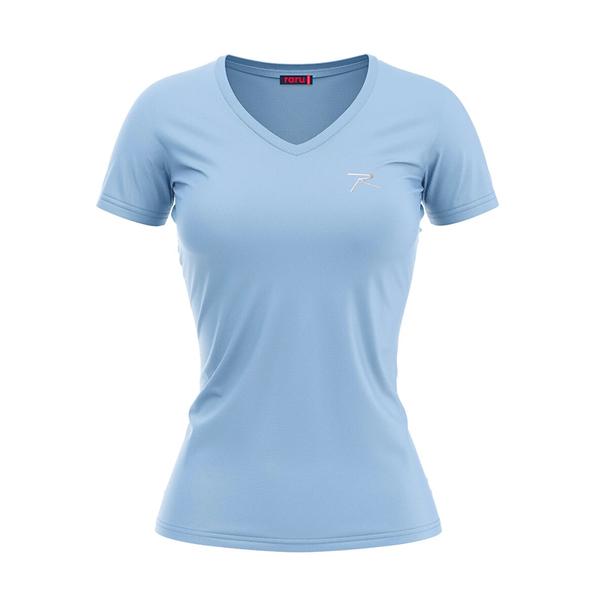 Raru Kadın %100 Pamuk T-Shirt MULIER MAVİ