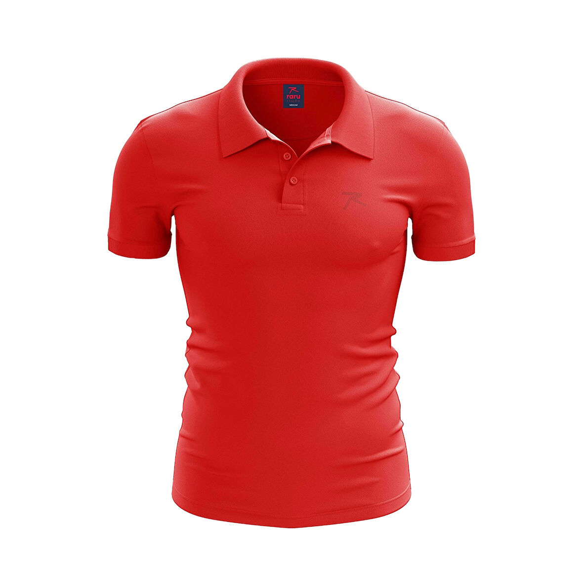 Raru Erkek Polo T-Shirt PIUS KIRMIZI