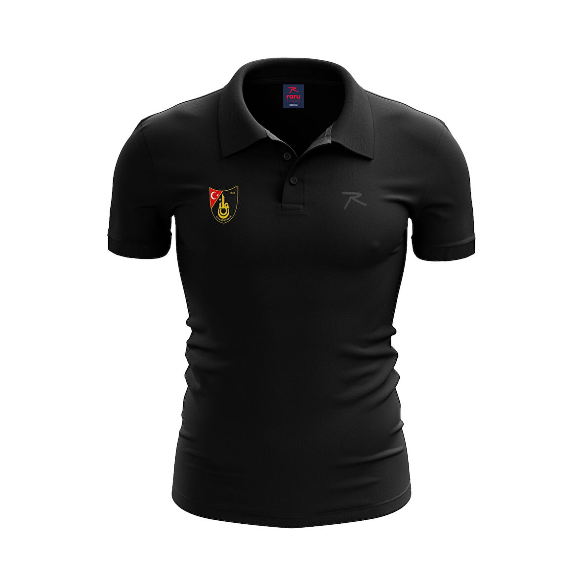 İSTANBULSPOR Polo T-Shirt SİYAH