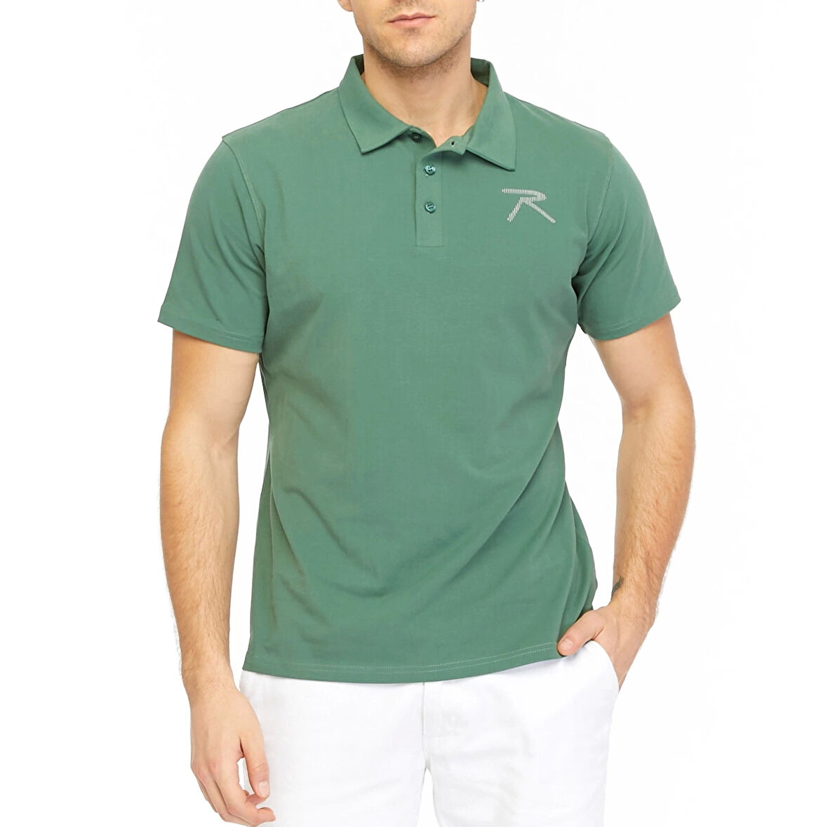 Raru Erkek Polo T-Shirt OSTENDO HAKİ