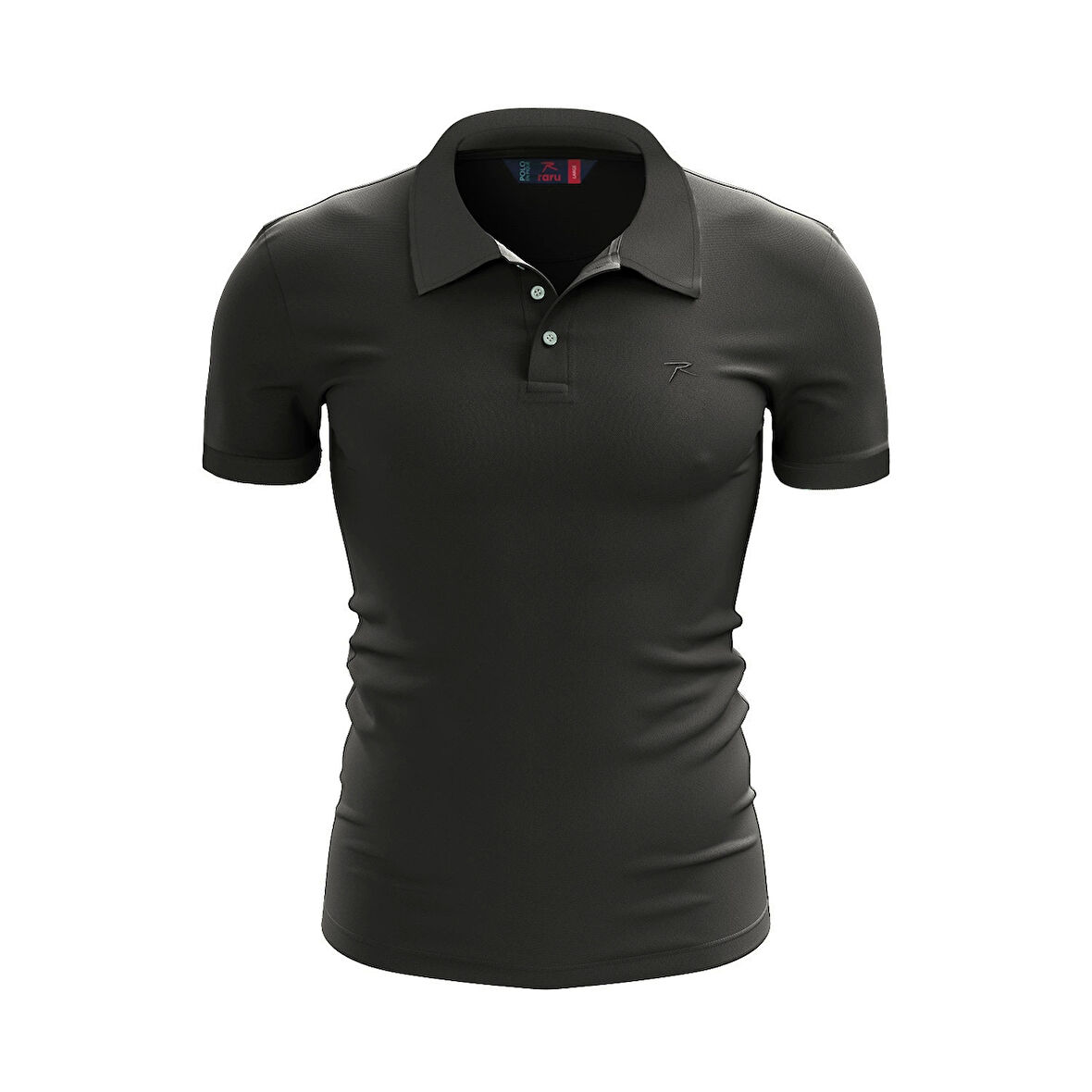 %100 Pamuk Polo T-Shirt IMPERO ANTRASİT