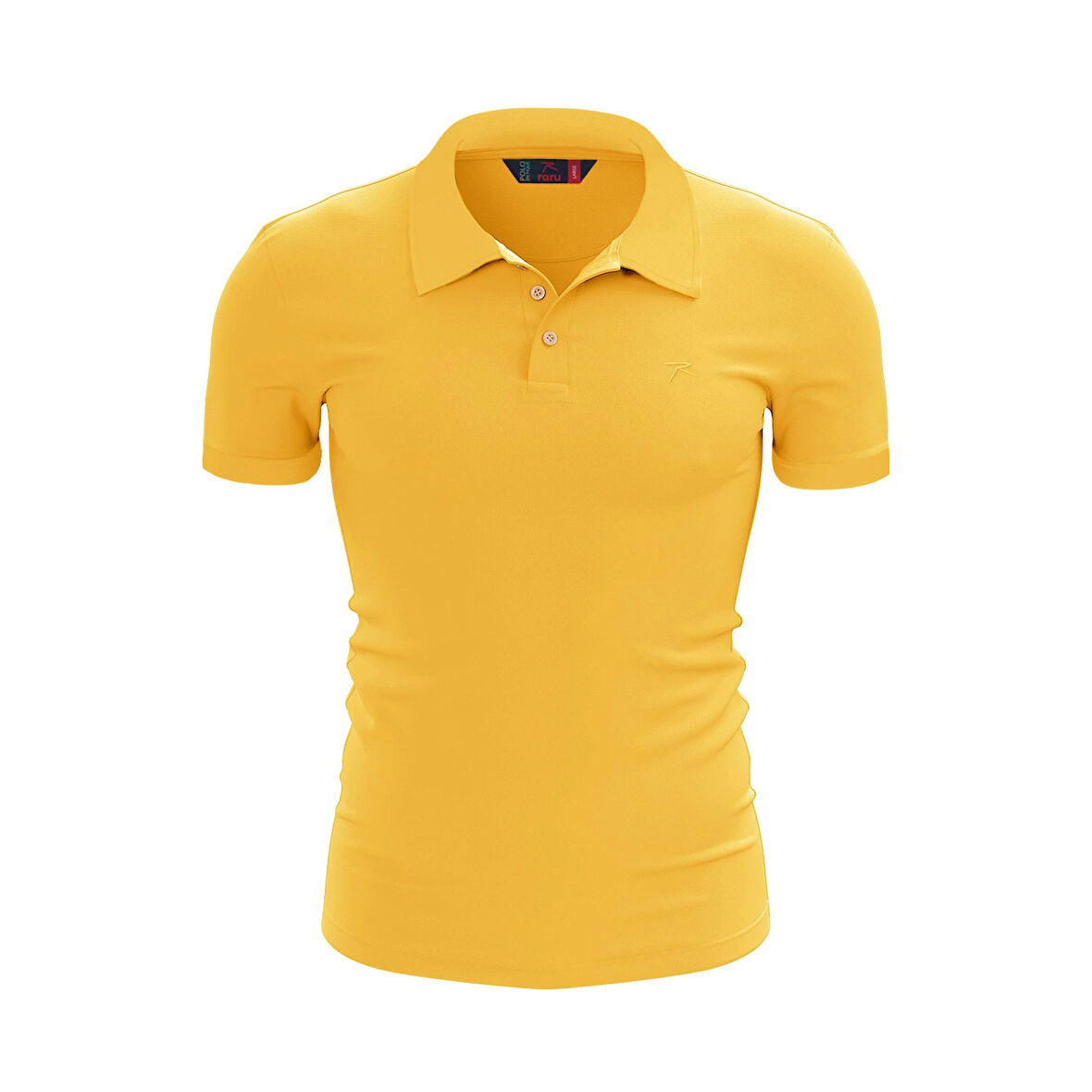 %100 Pamuk Polo T-Shirt IMPERO ORANJ