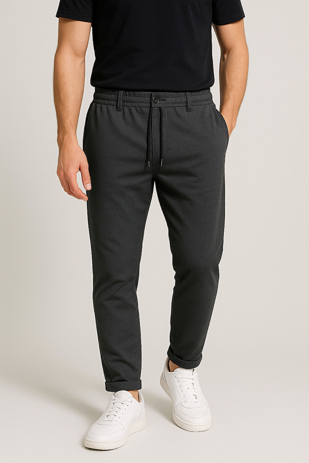 ZARA KUMAŞ PANTALON ANTRASİT