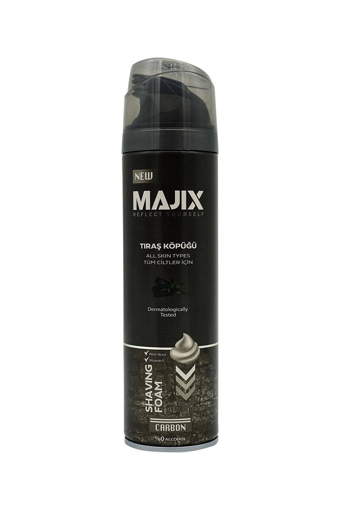 Majix Tıraş Köpüğü Carbon 200 ml