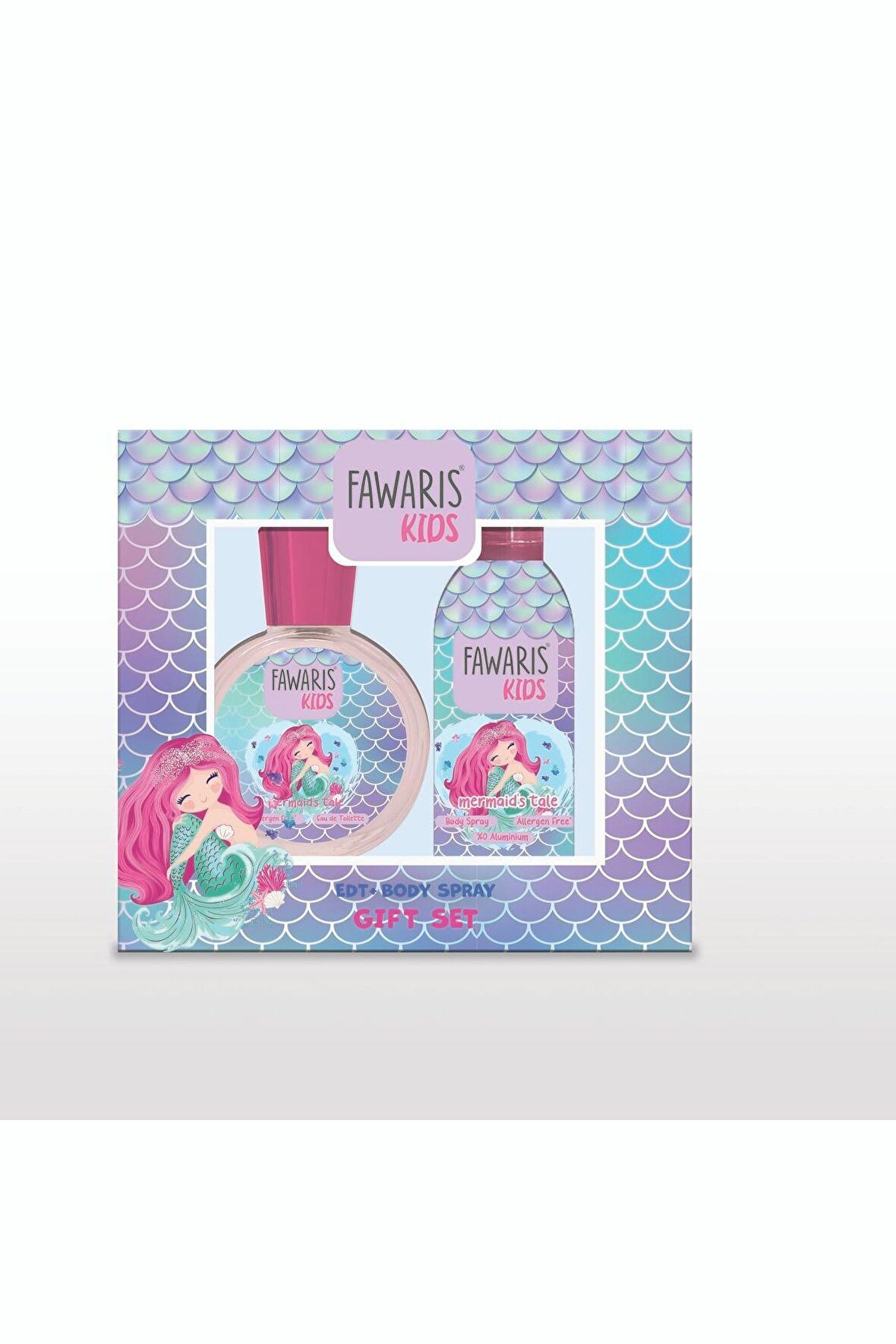 Fawari̇s Kız Çocuk Parfüm & Deodorant Set Mermaids Tale