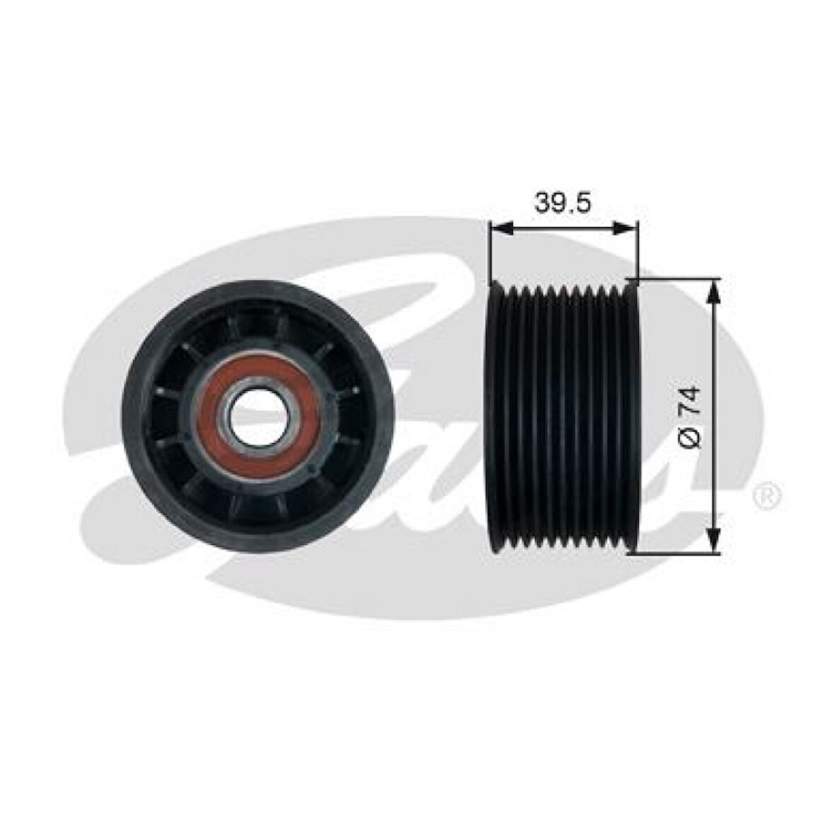 Renault Truck Alternator V Kayıs Gergi Rulmanı Ker Ax Premium 05> Volvo Fm300 05> - Gates T36526