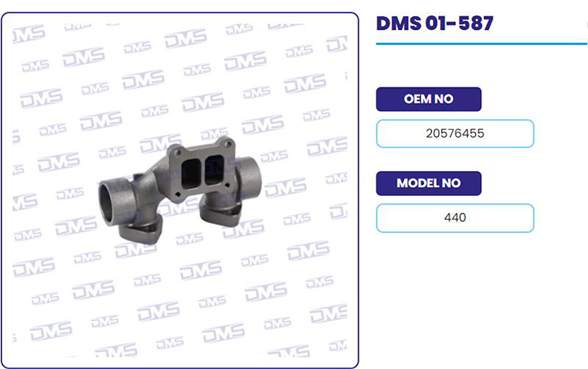 Volvo Truck Egzoz Manıfoldu Orta - Renault - Premium 440 / Volvo - Demosan 01-587