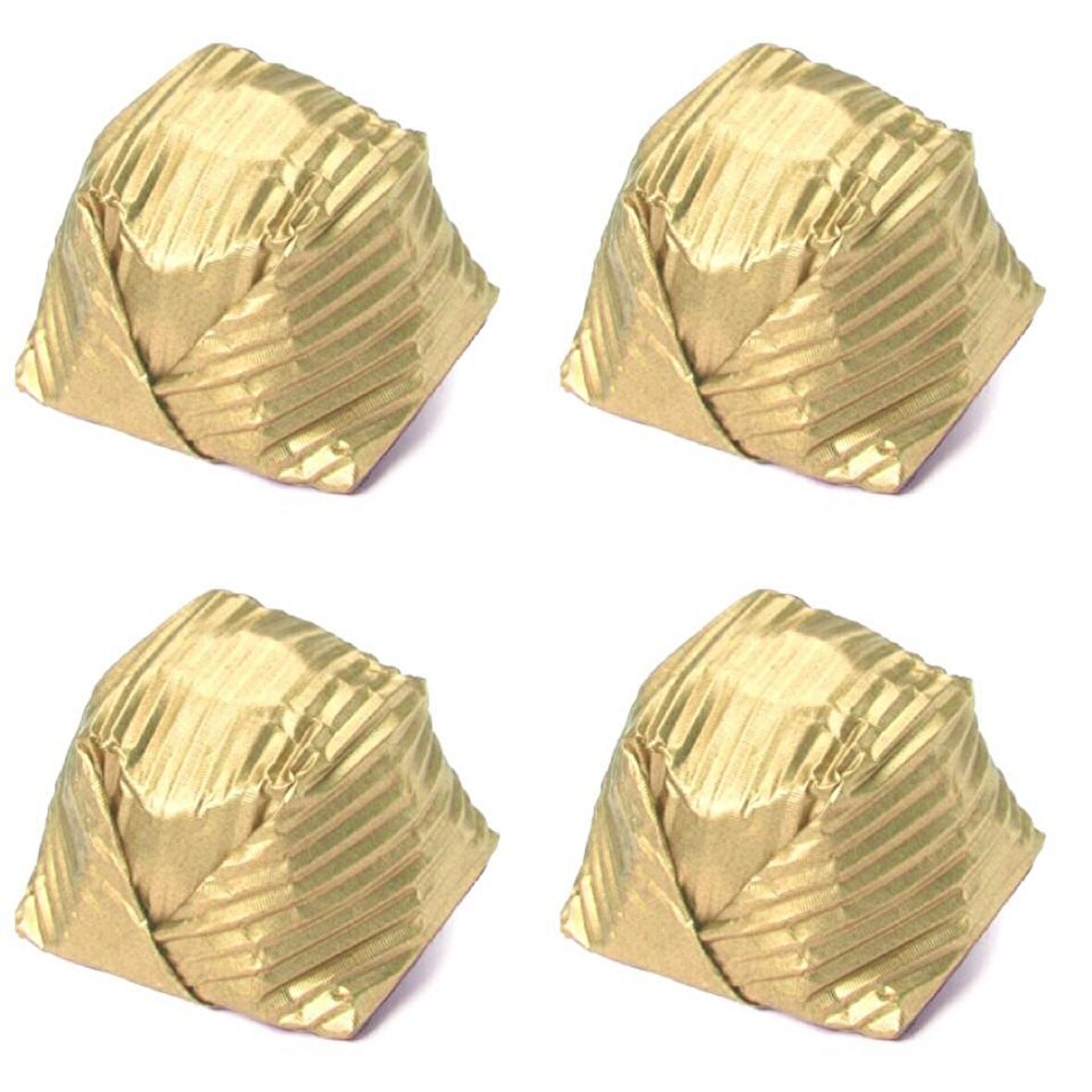 Melodi Yaldız Kristal Fındık Krema Dolgulu Sütlü Çikolata Gold 500 gr