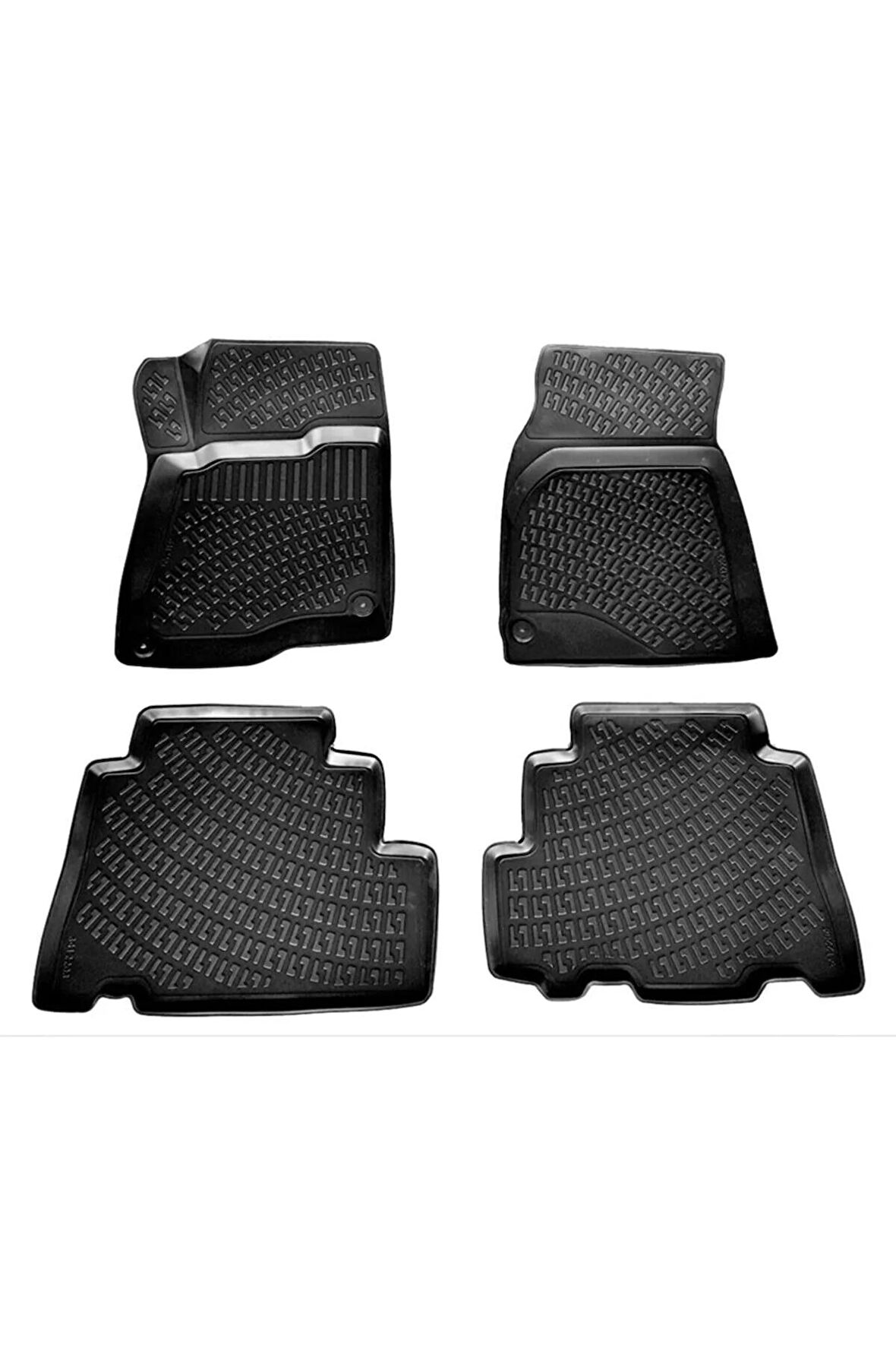 Opel Antara 3d Paspas Havuzlu 2007 - 2011 Arası Siyah 4 Parça Set