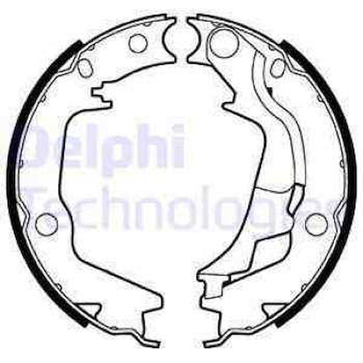 Hyundaı Arka El Fren Balatası Hyundaı İ20 2008> - Delphi Ls2011